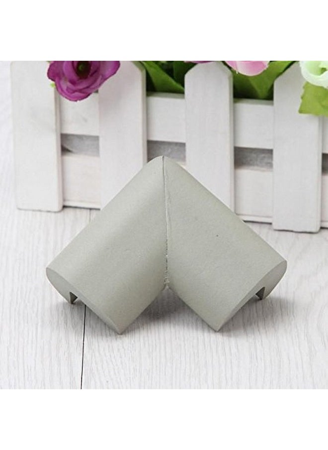 Kuhu Creations - Premium Baby Kids Safety Corner Edge Cushion Protector Guard. (8 Units Grey) - Image 1