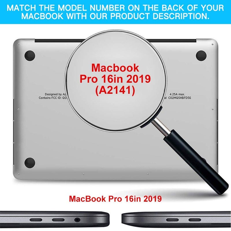 MOCA Compatible MacBook Pro 16 inch A2141 Case (2020-2019 Released) with Touch Bar/ID New MacBook Pro 16 inch Hard Shell Slip case - Image 2