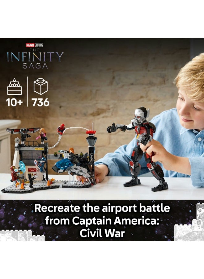 LEGO Super Heroes Captain America: Civil War Action Battle 76314 (736) Pieces  - Image 3