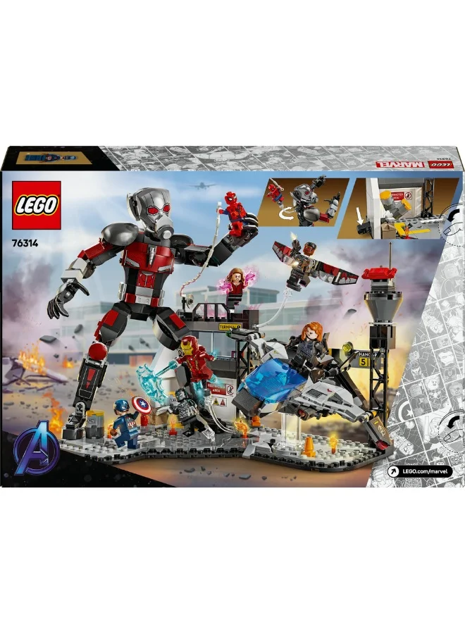 LEGO Super Heroes Captain America: Civil War Action Battle 76314 (736) Pieces