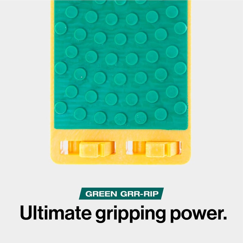 MICRO JIG GRR-RIP-BLOCK Smart Push Block for Routers, Jointers, Band and Table Saws, Woodworking Tool, Extreme Grip, GB-1, Yellow/Green - Image 4