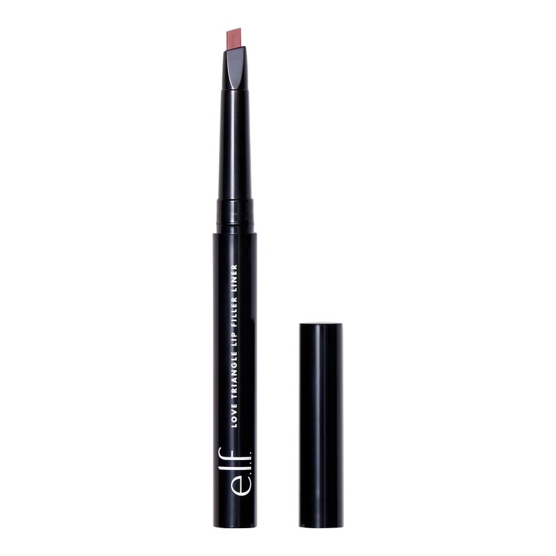 elf elf Love Triangle Lip Filler Liner 2in1 Lipliner Pencil For Sculpting  Filling LongLasting Intense Color Vegan  CrueltyFree Soft Pink