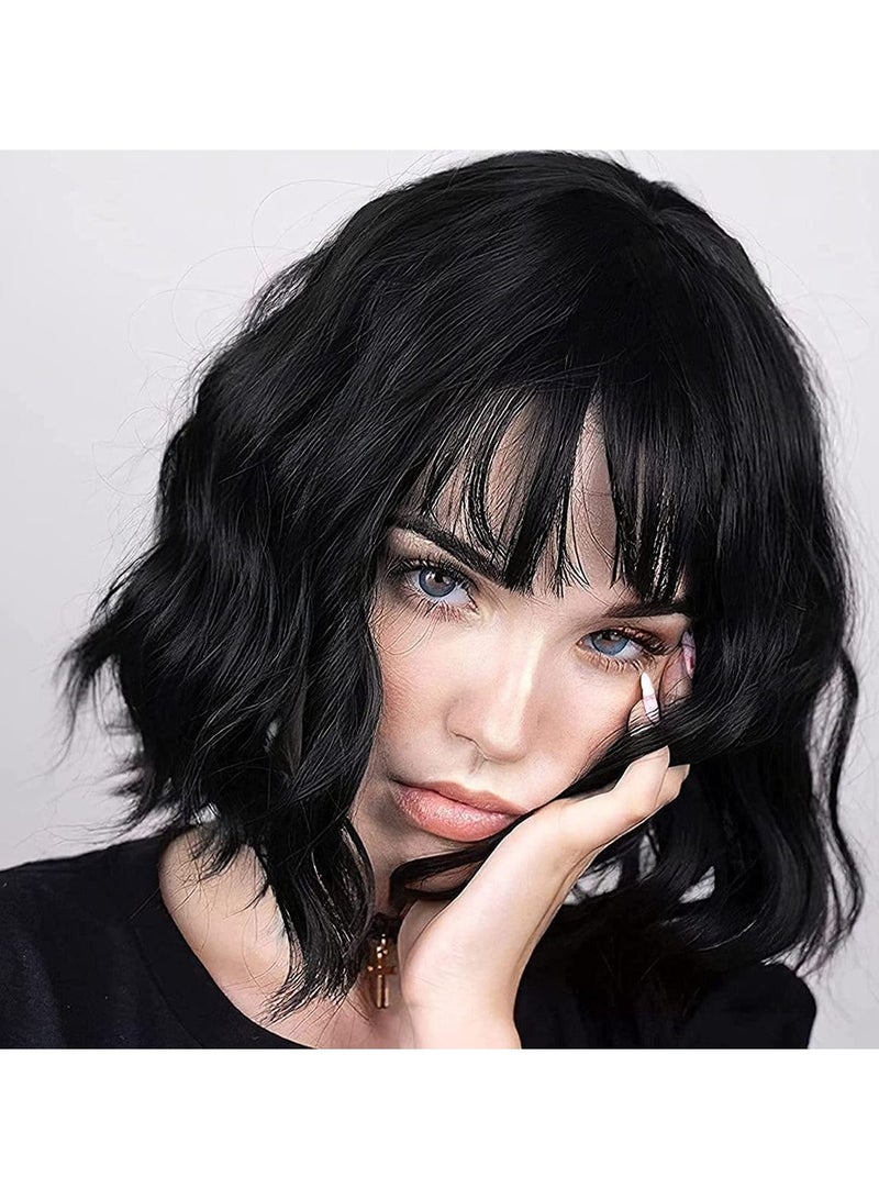 إستيل شعر مستعار مقاوم للحرارة من ألياف Eestelle ، ذو مظهر طبيعي ، مجعد ، مموج ، مستقيم ، طويل ، قصير ، أسود ، بني ، من أجل الحفلات التنكرية للاستخدام اليومي ، شعر مستعار اصطناعي بديل للنساء الموضة - Image 2