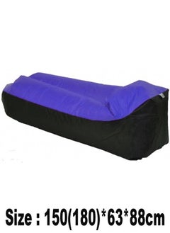 fashionhome Modern Waterproof Inflatable Outdoor Portable Camping Living Room Sofa Cushion Bed Lounge Chair 180x63x88 cm  - Image 3
