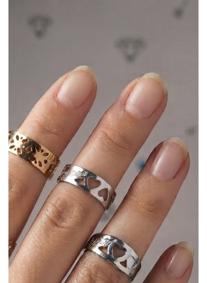 طقم خواتم عقلة نسائية متنوعة - 20 خاتم 4 كروت - Image 4