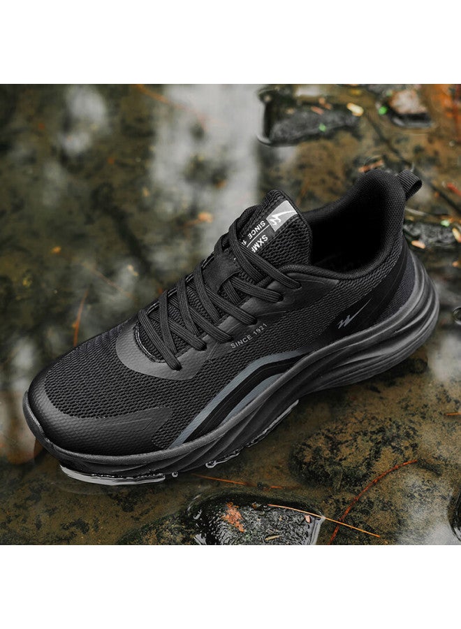 Double Star Men's Sports Shoes Autumn New Leather Water-resistant Running Shoes Lightweight Travel Shoes For Men - Image 1