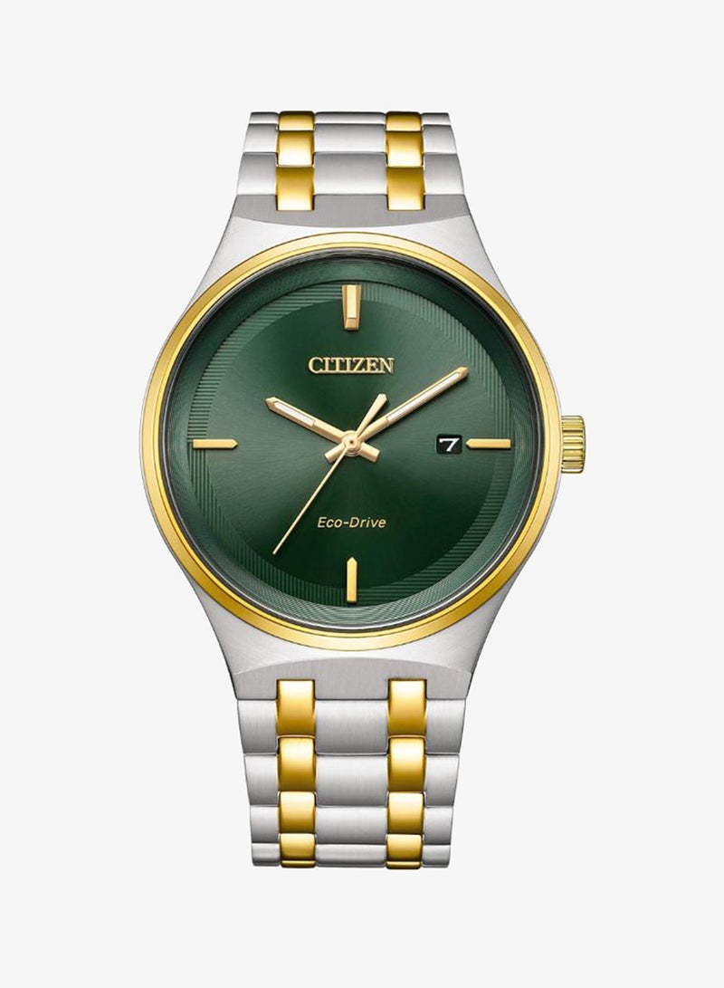 CITIZEN ساعة يد أنالوج للرجال من الفولاذ المقاوم للصدأ BM7654-57X - 40 مم - Image 1
