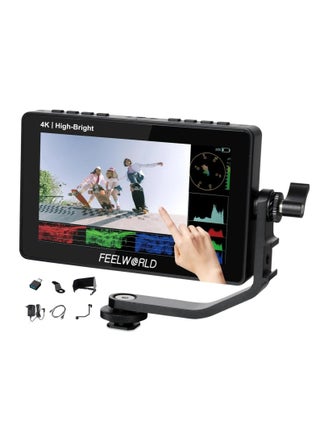 FEELWORLD F5 PROX 5.5 Inch 1600nit High Bright Full HD IPS Panel Touch Screen DSLR Camera Field Monitor 4K HDMI with 3D LUTs - pzsku/Z7F13F94130178DE9E07BZ/45/_/1707929125/4a58780b-06da-4020-8736-b2e4ff9d5e10