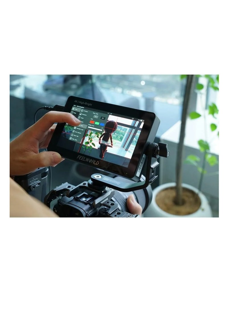 Feelworld - FEELWORLD F5 PROX 5.5 Inch 1600nit High Bright Full HD IPS Panel Touch Screen DSLR Camera Field Monitor 4K HDMI with 3D LUTs - Image 1