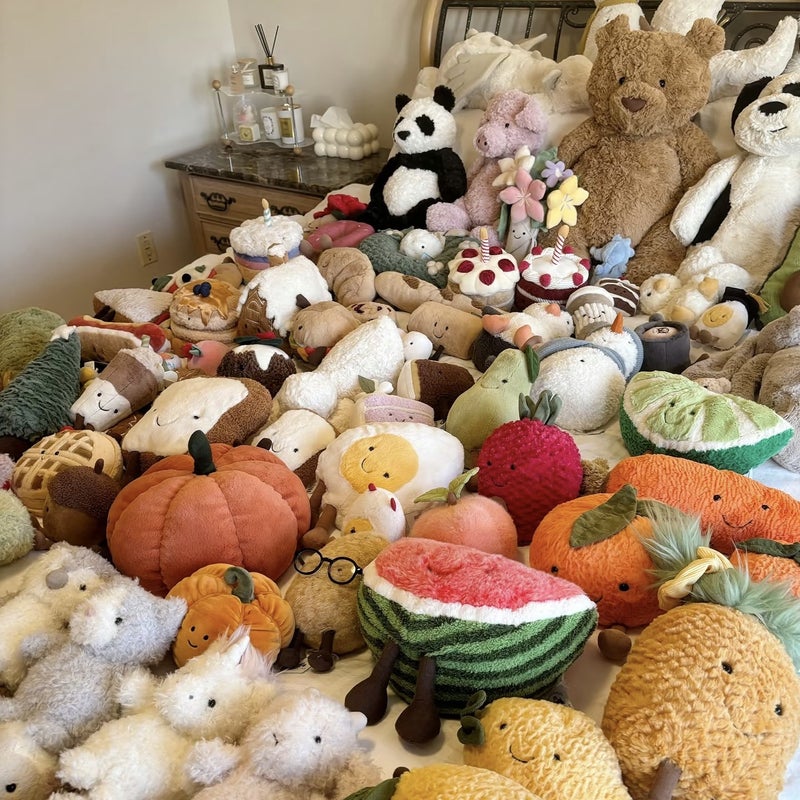 Jellycat Style Stuffed Plush Animals Wedding Throwing Dolls - Image 2