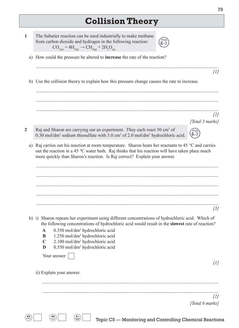 null - New GCSE Chemistry OCR Gateway Exam Practice Workbook - Image 1