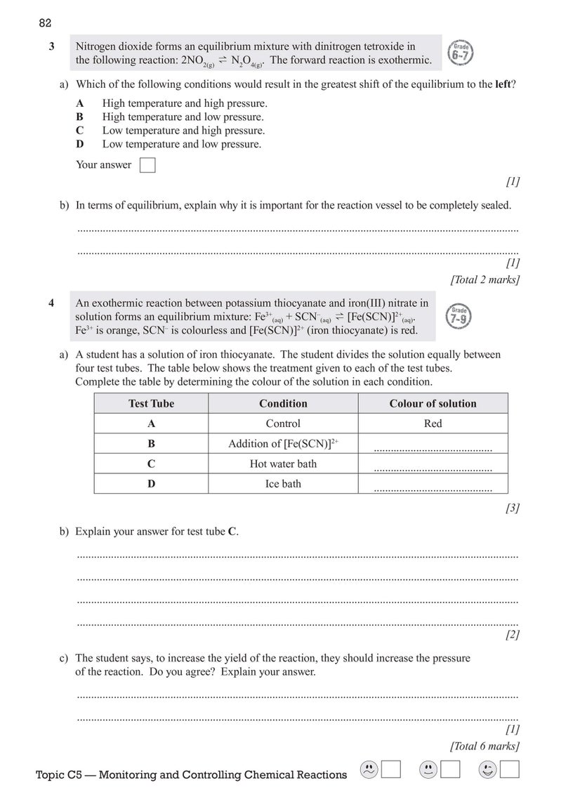 null - New GCSE Chemistry OCR Gateway Exam Practice Workbook - Image 1