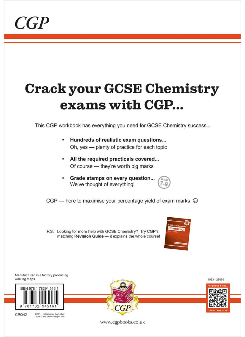 null - New GCSE Chemistry OCR Gateway Exam Practice Workbook - Image 1