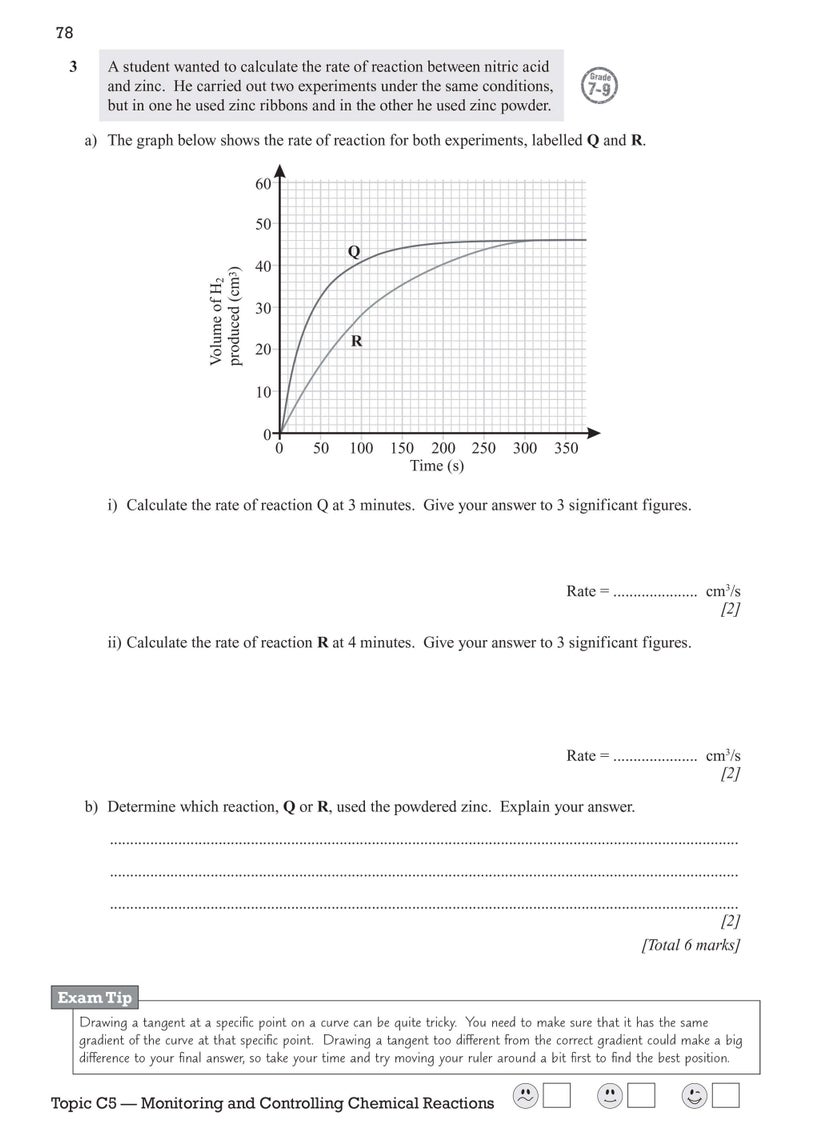 null - New GCSE Chemistry OCR Gateway Exam Practice Workbook - Image 1
