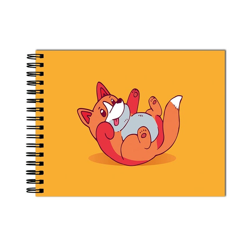 Tinywalk E Sketch Book Drawing Pad Landscape Sketch Book for Kids 9 to 14 Thick Sheets (A4 Size,100 Sheets/200 Pages, Pack of 1) - Image 1