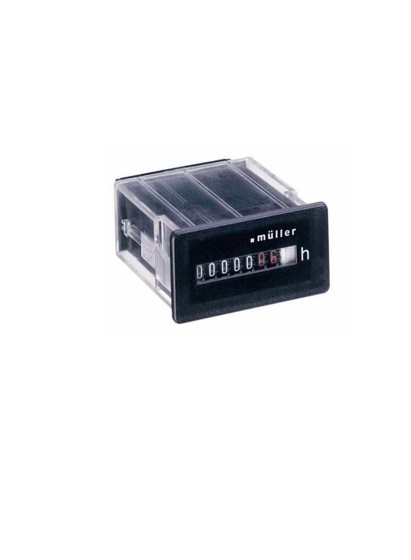 Muller Elapsed Hour Counter Timer Switch 12VDC - 48VDC - BG3018 - Image 1