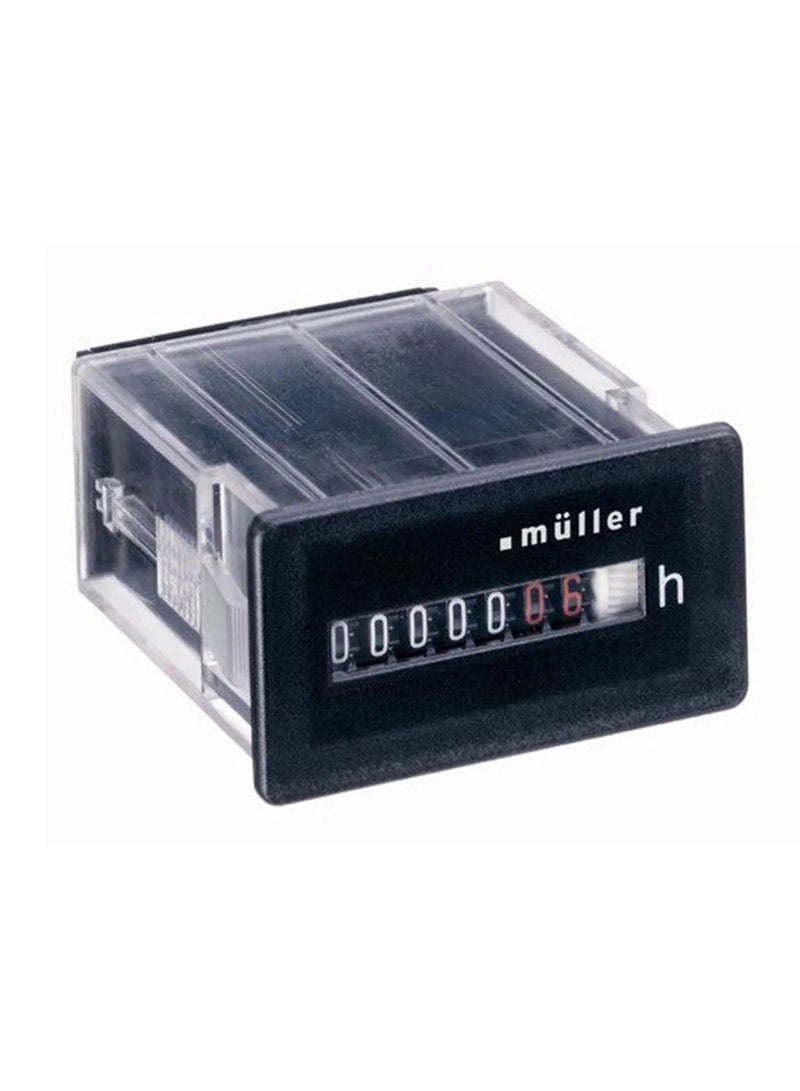 Muller Elapsed Hour Counter Timer Switch 12VDC - 48VDC - BG3018 - Image 1