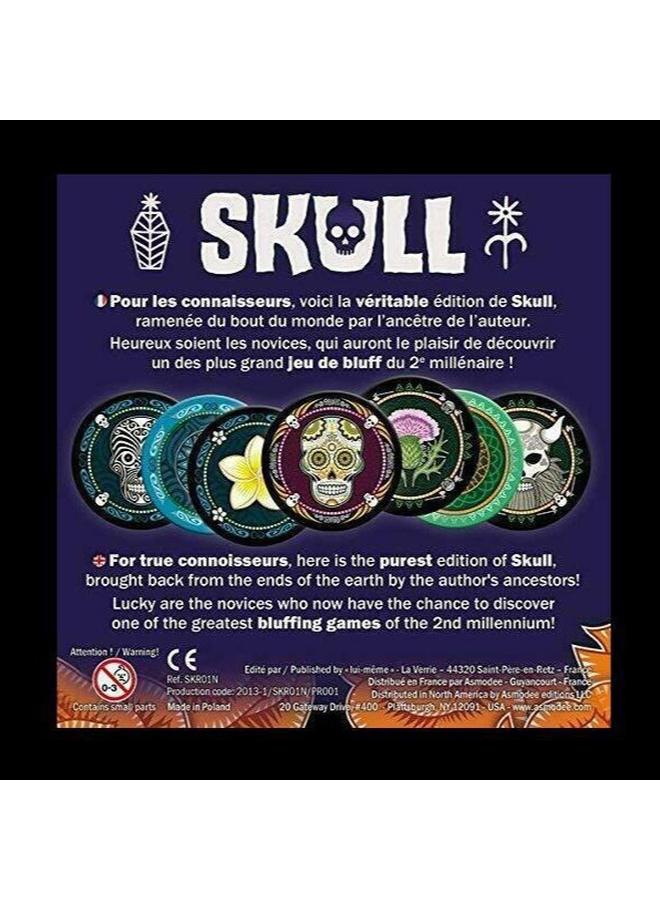 Bluejw Flower Skull-Skull King All-English Family Friends Gathering Splicing Table Game Card Game - Image 5