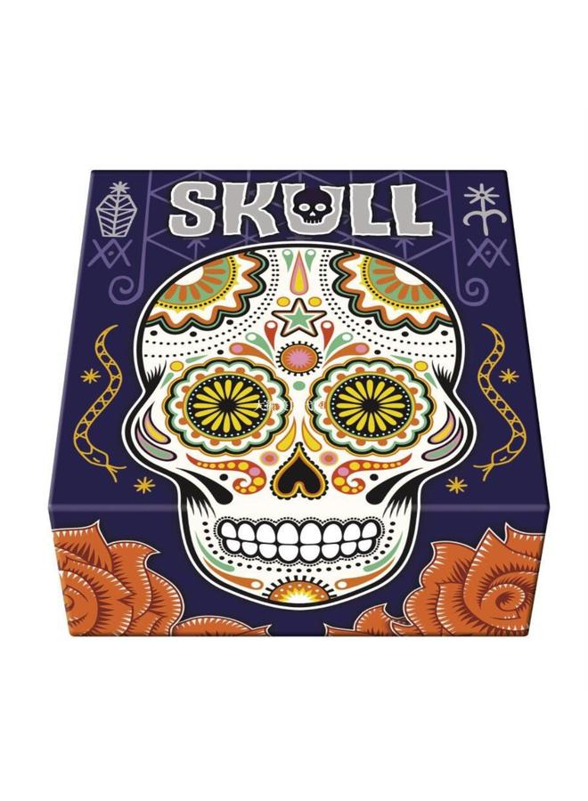 Bluejw Flower Skull-Skull King All-English Family Friends Gathering Splicing Table Game Card Game - Image 4