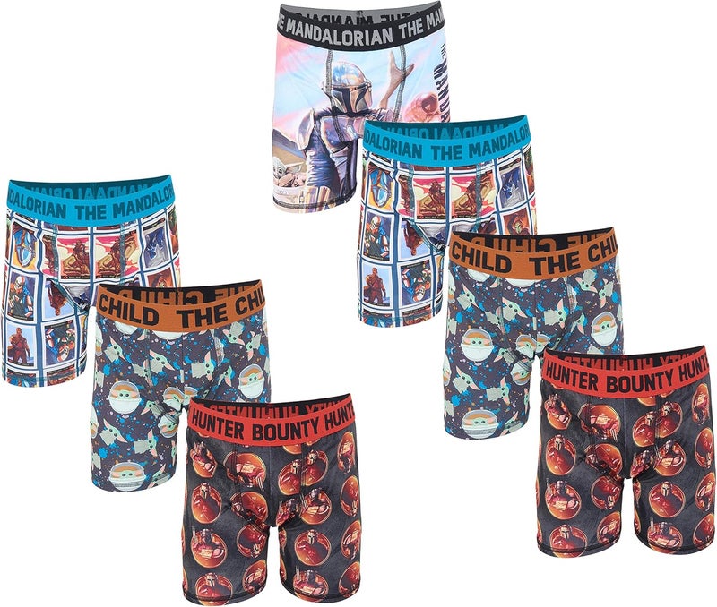 Starwars Baby Yoda Mandalorian Underwear Multipacks Sizes 2/3t, 4t, 4, 6, 8, and 10 - Image 1