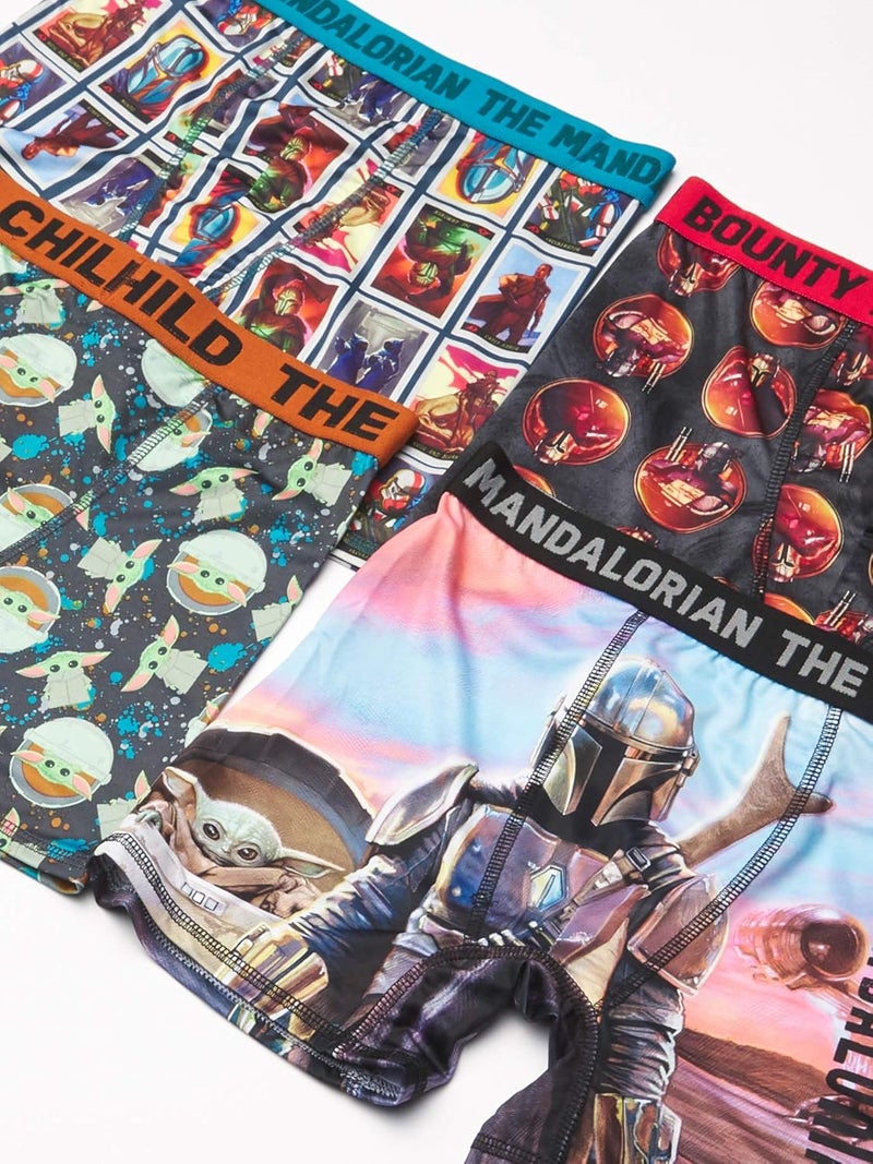 Starwars Baby Yoda Mandalorian Underwear Multipacks Sizes 2/3t, 4t, 4, 6, 8, and 10 - Image 4