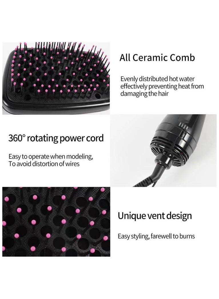 RedMapleTEK Two-in-one Square Comb, Wet And Dry Straight Hair Comb, Household Hair Dryer Hair Styling Square Comb - Image 4