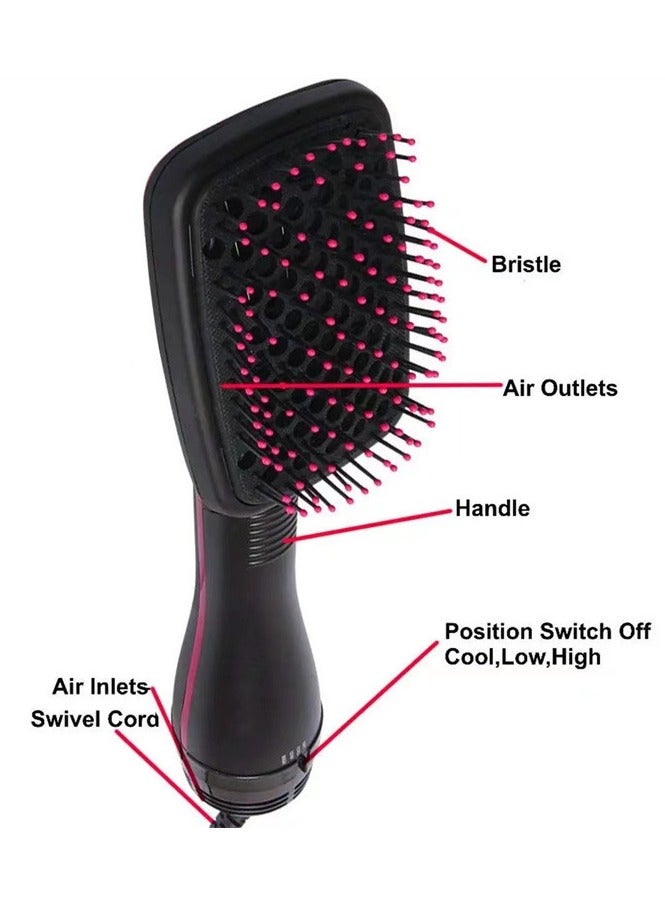 RedMapleTEK Two-in-one Square Comb, Wet And Dry Straight Hair Comb, Household Hair Dryer Hair Styling Square Comb - Image 5