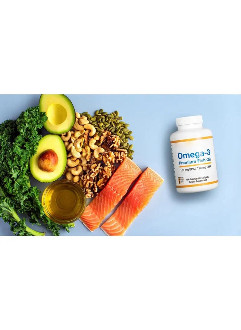 CALIFORNIA GOLD California Gold Nutrition Omega 3 Premium Fish Oil100 Softgels  - Image 5