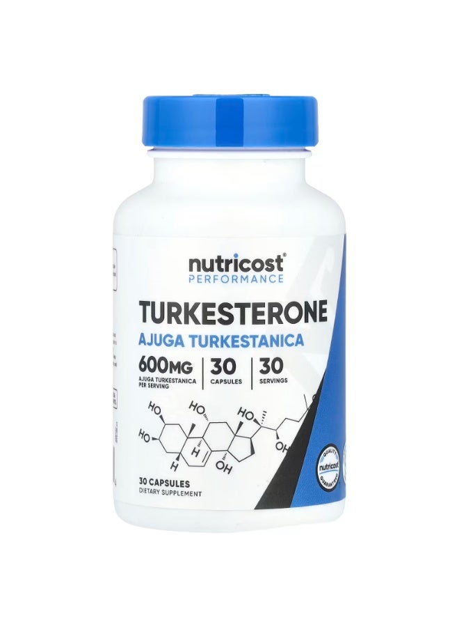 نوتريكوست، بيرفورمانس، توركستيرون، 30 كبسولة - Image 1