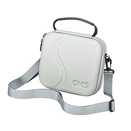 Careflection Waterproof Portable Storage Carry Case for DJI OM 5 OSMO Mobile 5 Bag Travel Box fits Phone, Tablet,Gimbal Stabilizer Accessories, Kits with Shoulder Strap (Silver) Light Weight - 5 Years Warranty - Image 5