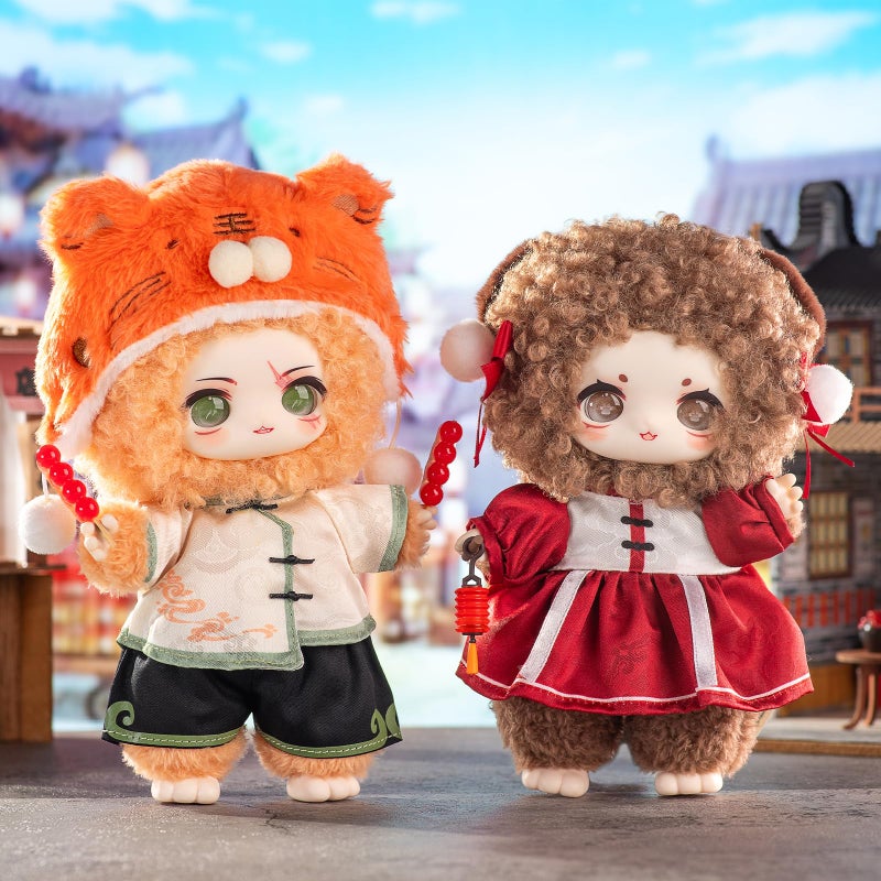 CALEMBOU Plush Doll Blind Box, Nagi Mountain and River Romance Series Mystery Blind Figure, Kawaii 1 of 6 Possible Collectibe Vinyl Plush Toys Birthday Gifts (Mountain and River Romance Series) - Image 4
