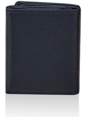 يو اس بولو اسن Men's Leather Wallet Black PLCUZ23791