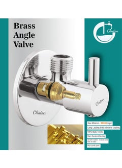 CLINTON CLINTON Stainless Steel Chrome Plated Angle Valve_set of 3 Turbo  - Image 3