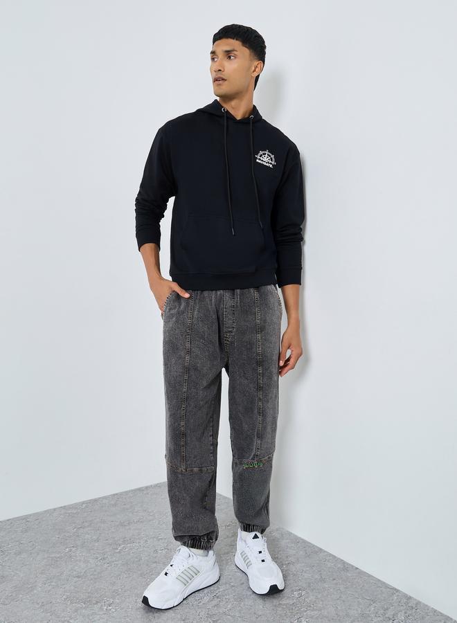 Styli Eco-Earth Relaxed Fit Graphic Print Hoodie - Image 2