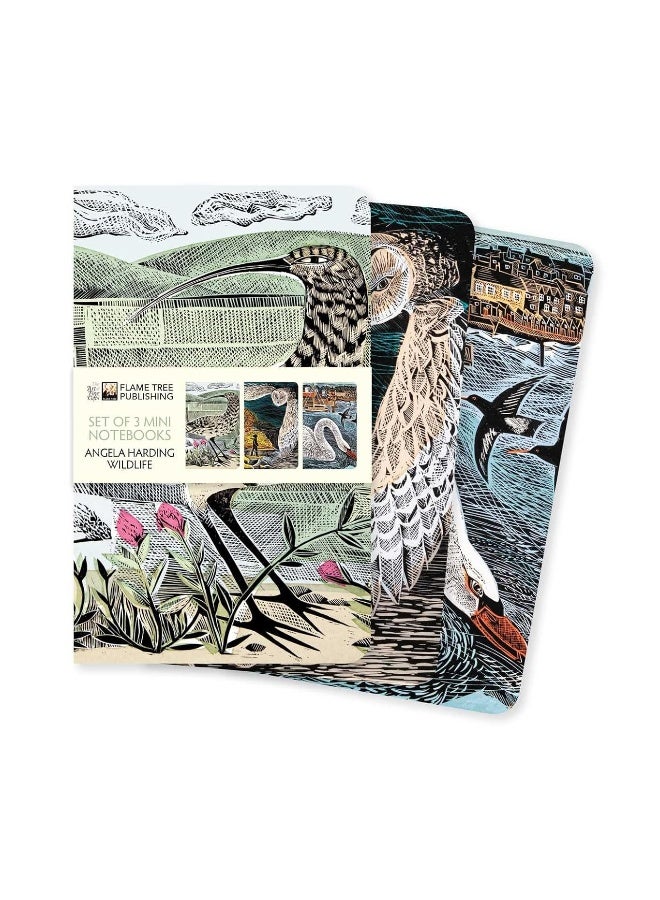 Angela Harding: Wildlife Set of 3 Mini Notebooks  - Image 1
