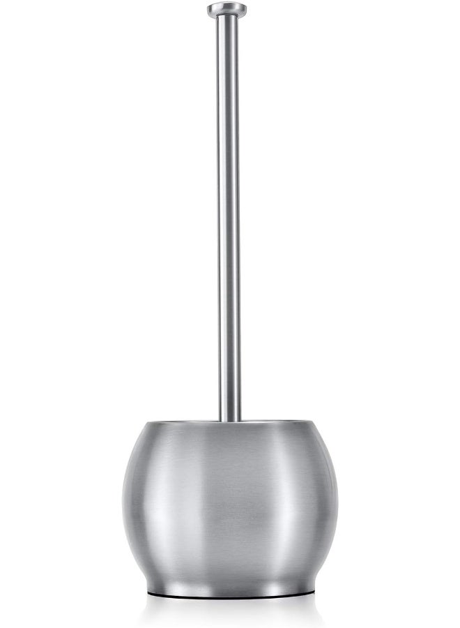 ToiletTree Products Stainless Steel Plunger  Heavy Duty Toilet Bowl Plunger with Holder for Bathroom Essentials and House Cleaning Tools  Stainless Steel 65 x 65 x 185 - Image 4