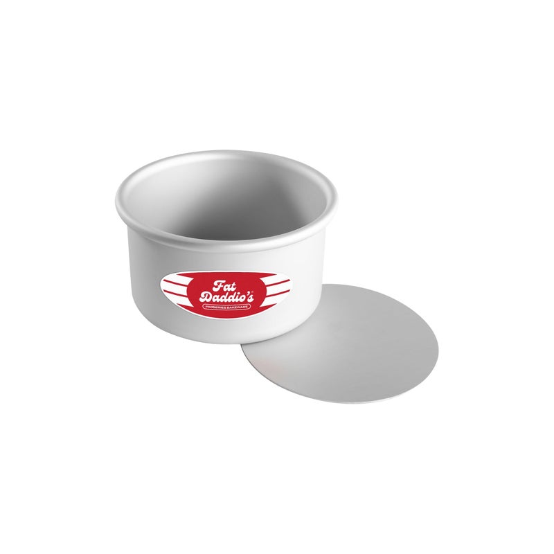 Fat Daddios PCC53 Anodized Aluminum Round Cheesecake Pan 5 x 3 Inch