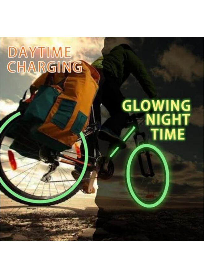 Long-Lasting Bright Fluorescent Glow-In-The-Dark Tape, Strong Adhesive Waterproof Glow-In-The-Dark Sticker for Night Decorations, Stairs and Exit Signs (0.39'' × 32' 9.7") - Image 4