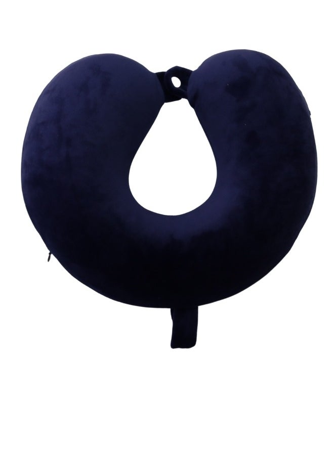 SMART HOME - Soft Adjustable Neck Pillow, Head Support Travel Pillow, U Shape Travel Pillow for Travel Car Home Office Memory Foam Travel Neck Pillow 23X23X12CM - Image 1