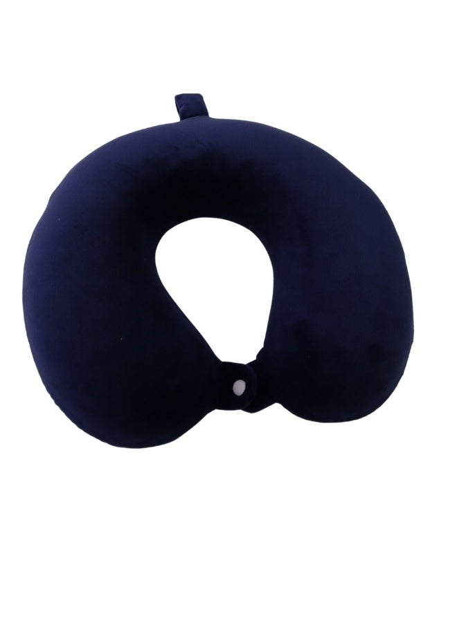 SMART HOME - Soft Adjustable Neck Pillow, Head Support Travel Pillow, U Shape Travel Pillow for Travel Car Home Office Memory Foam Travel Neck Pillow 23X23X12CM - Image 1
