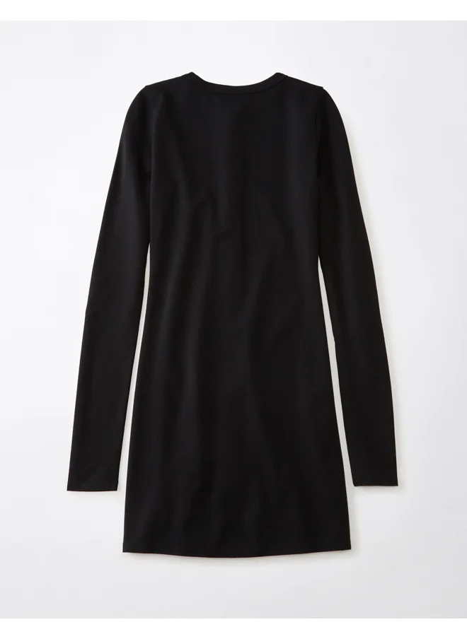 امريكان ايجل AE LONG SLEEVE BUTTON FRONT MINI