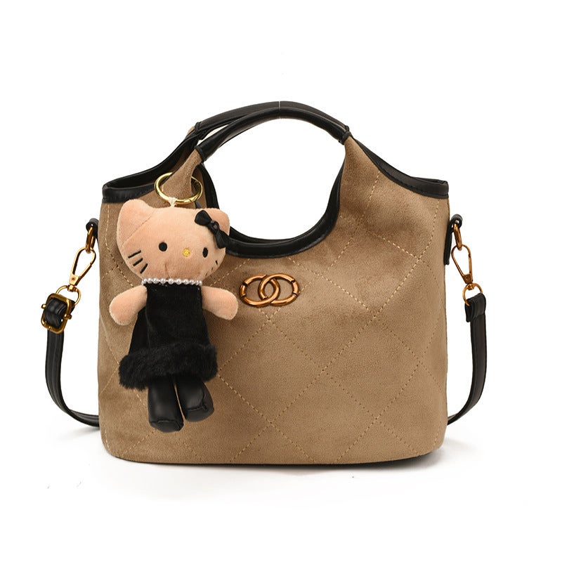 Vintage Large Capacity PU Handbag - Image 5