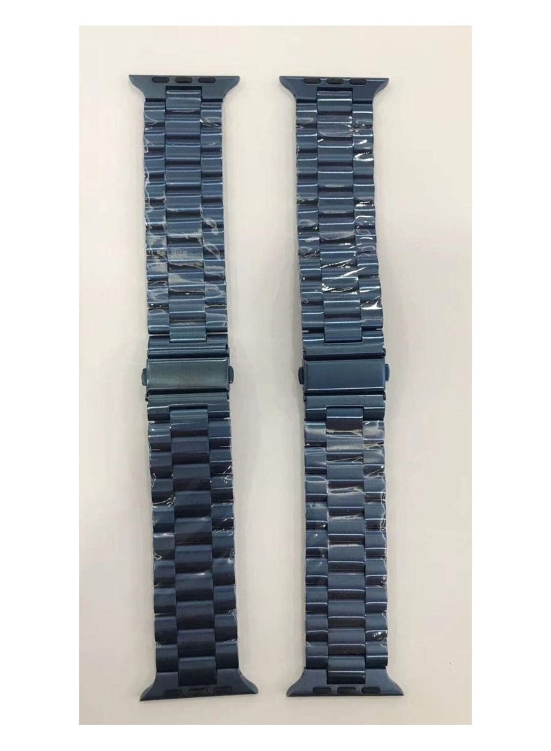 Stainless Steel Strap Metal Bracelet for Apple Watch Series 6/5/4/3/2/SE - 44/42mm - Image 2