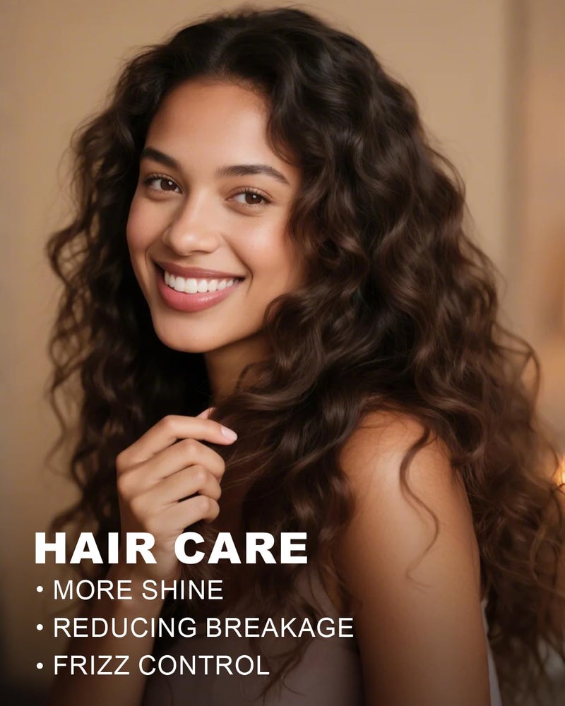 Yoken Organic Argan Oil for Hair 4 Fl Oz, USDA Pure and Natural Morocco Argan Oil, Argon Oil For Hair, Scalp, Face & Skin Care, 100% Cold Pressed Hair Conditioner, Unrefined Argon Nails Carrier Oil - Image 3