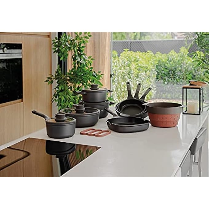 بيرجوف مقلاة حجرية غير لاصقة من ليو مقاس 24 سم - Image 5