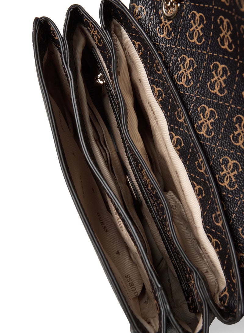 GUESS GUESS NOELLE CONVERTIBLE XBODY FLAP - Crossbody Bags  - Image 5