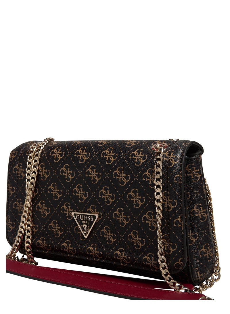 GUESS GUESS NOELLE CONVERTIBLE XBODY FLAP - Crossbody Bags  - Image 3