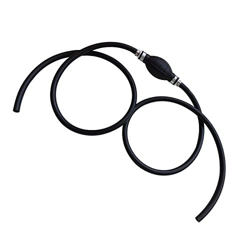 YIENAKFUN Universal 5/16" 8mm Fuel Line Assembly with Primer Bulb - Steel Hose Clamps for Marine Outboard Boat Motor & RVs - Image 2