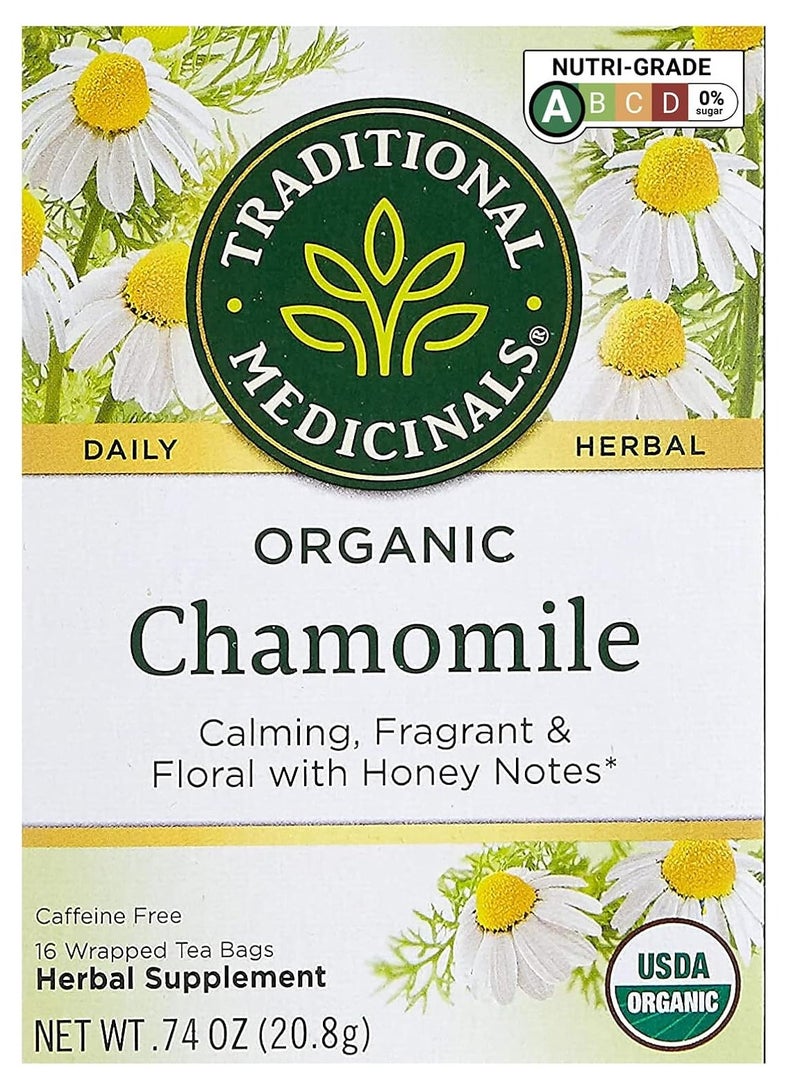 Tm Traditional Medicinal Chamomile, 16 Teabags - Image 1