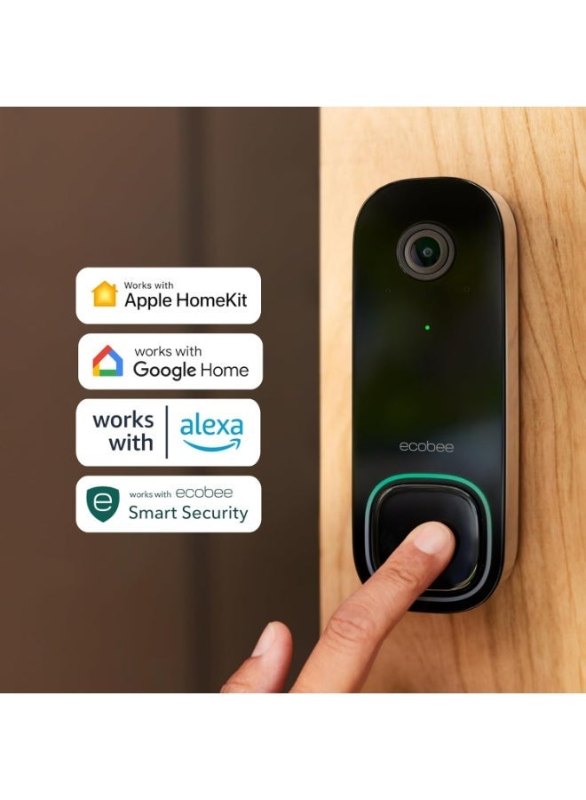 Ecobee Smart Video Doorbell Camera Wired - Image 2